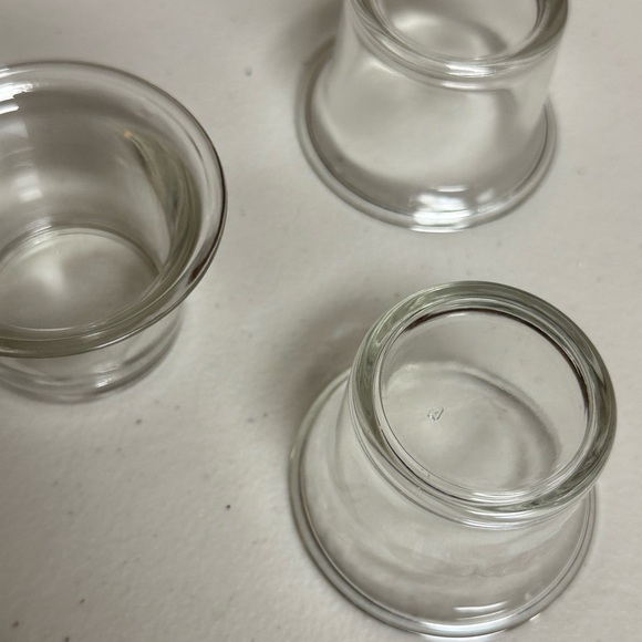 Home interiors 3 Glass standard cups votives or tealights
3 cups - Picture 8 of 9